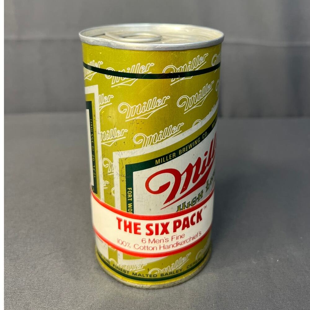 Vintage Miller High Life "The Six Pack" Hankies Sealed!